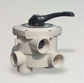 1 1/2\" - 50 mm Mega 6-way multiport valve side mount type
